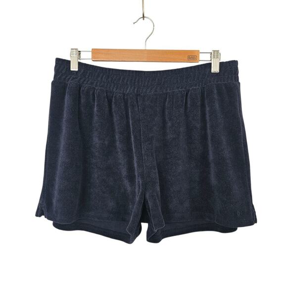 OUTERKNOWN Terry Cloth Short Dark Blue Size M NWT - Picture 1 of 5